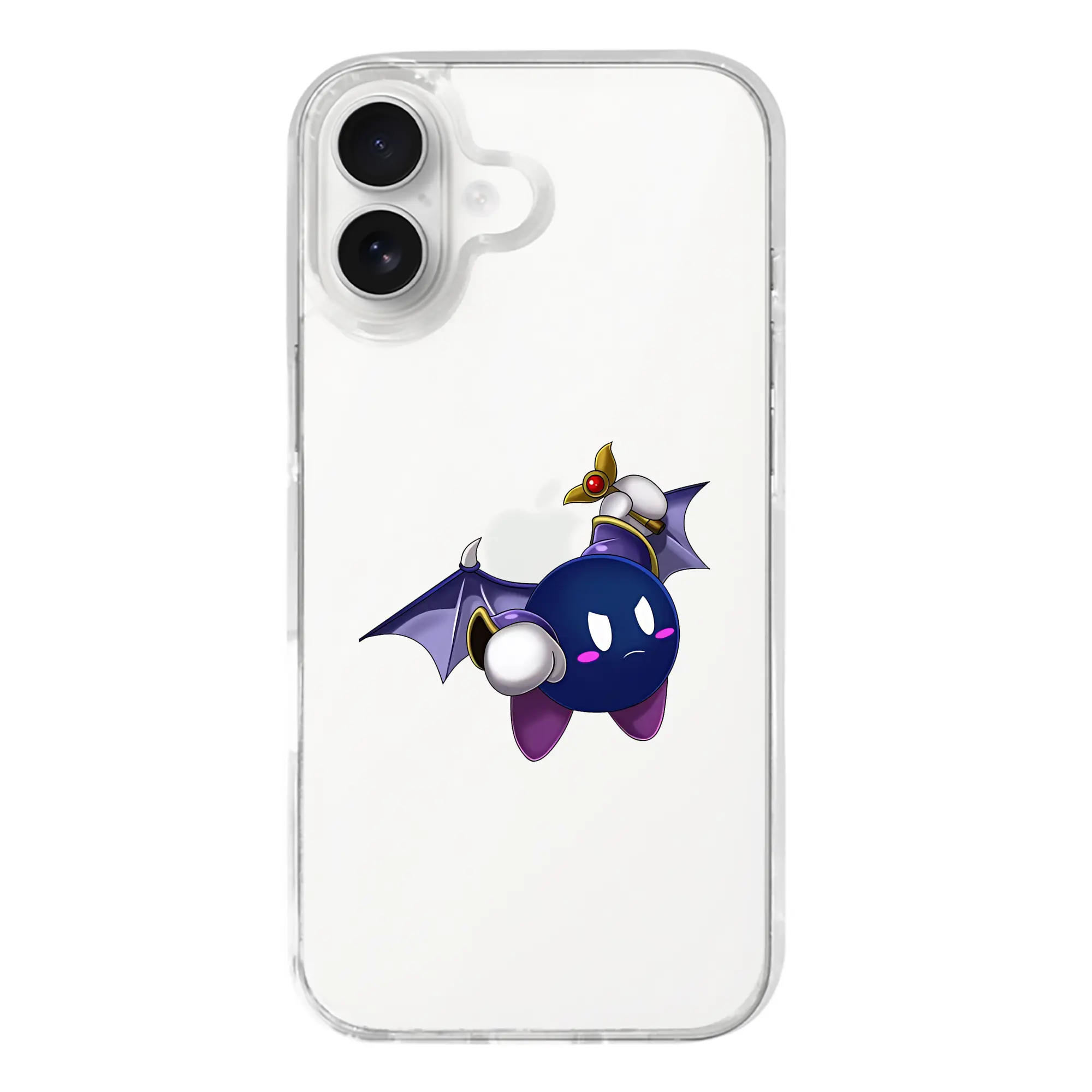 星のカービィ グッズ メタナイト - iPhone 17シリーズ 透明スマホケース – 薄型・耐衝撃・精密フィット保護カバー